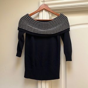 LOFT off the shoulder sweater